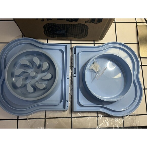 JOJOPEPE Pet Bowls Set  fast feeding & slow feeding Open box - Picture 4 of 4